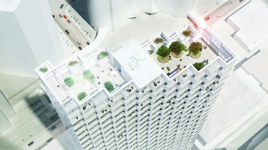 Telus Sky by Bjarke Ingels. 