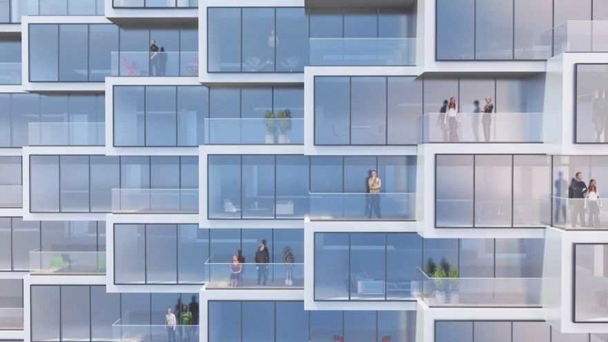 Telus Sky by Bjarke Ingels. 