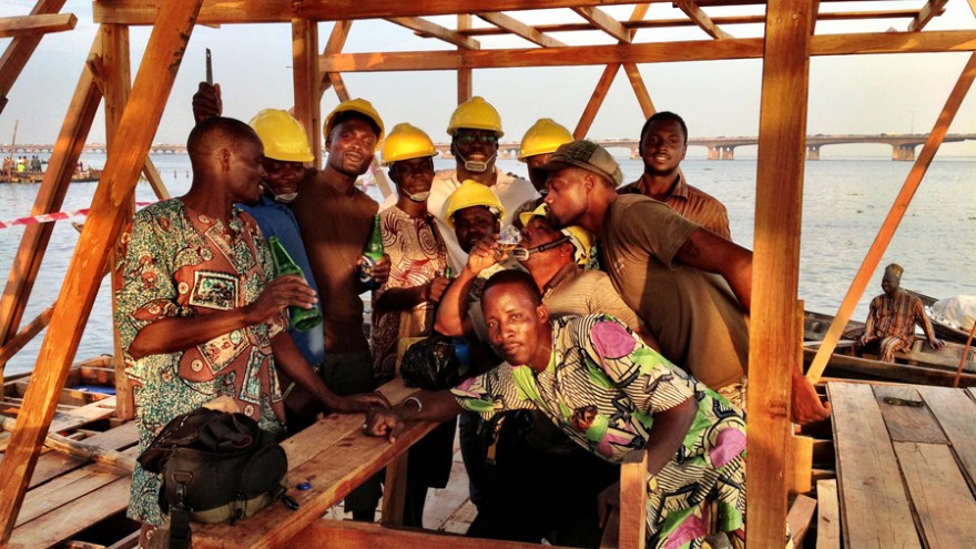 Makoko Floating School by NLÉ. Photo courtesy of NLÉ. 