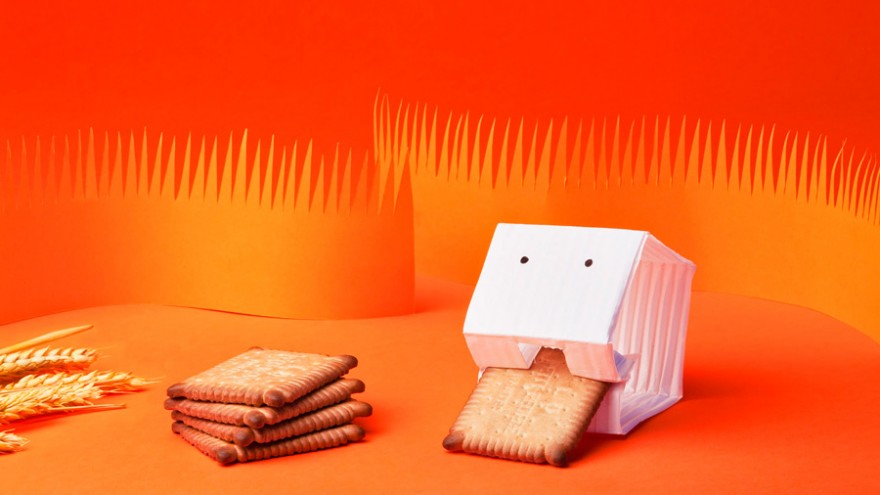 Le Véritable Petit Beurre packaging by Matali Crasset. 