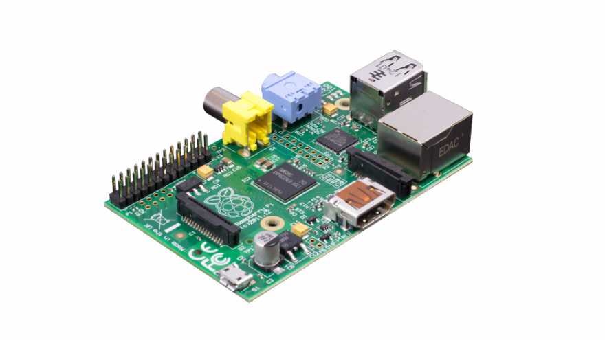 Raspberry Pi by Eben Upton. 