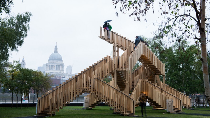 Endless Stair at London Design Festival. Photo: Susan Smart Photography. 
