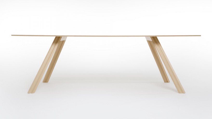 Ripple Table by Benjamin Hubert. 