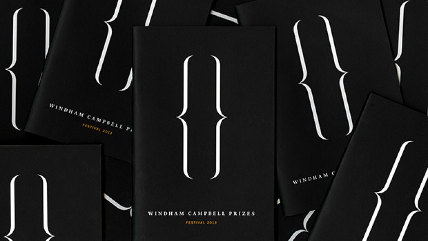 Windham Campbell Prizes identity by Michael Bierut. 