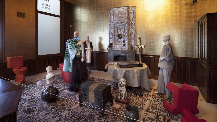 The Seven Sins exhibition by Studio Makkink & Bey. 