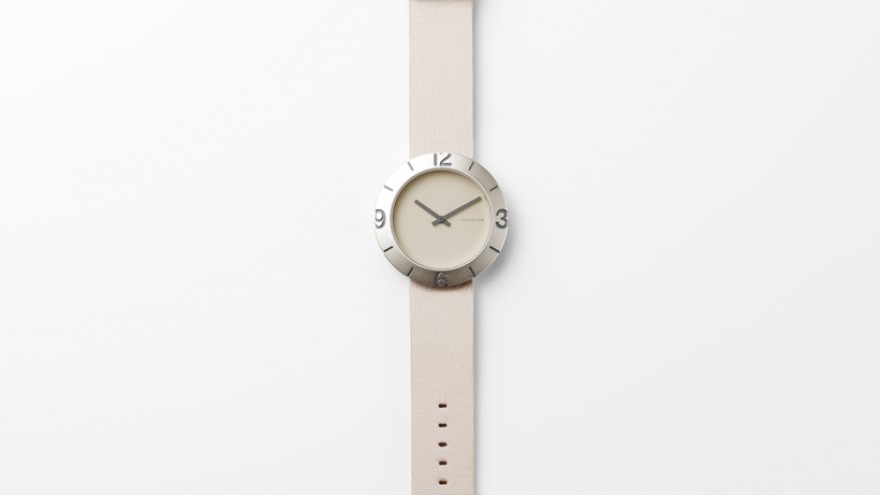 Slice watch by Nendo for NAVA. 