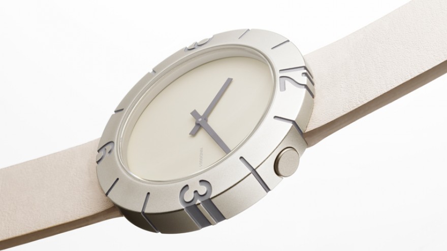 Slice watch by Nendo for NAVA. 