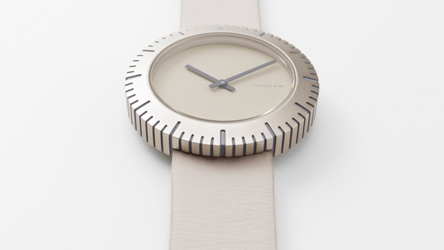 Slice watch by Nendo for NAVA. 