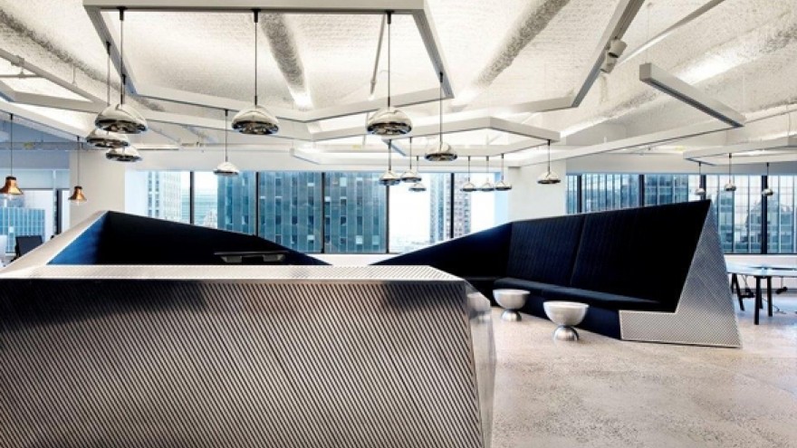 McCann Erickson Headquarters interior design by Tom Dixon. 