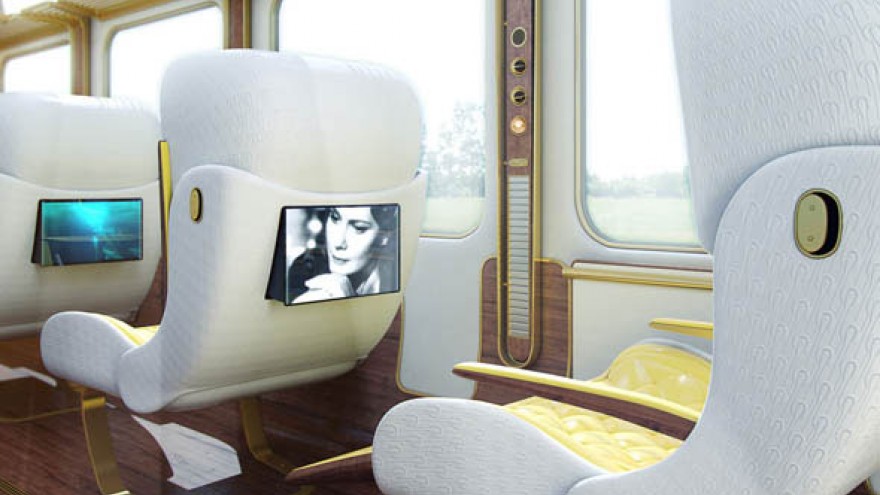  Christopher Jenner’s “vision of the future of train travel” 