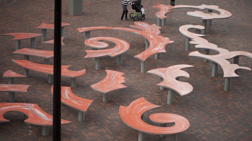 Nieuw Waterlandplein Podium by Studio Tjep. 