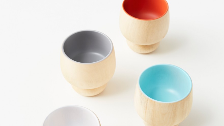 Lump collection by Nendo for Urushi Kobo Oshima. Image: Akihiro Yoshida. 