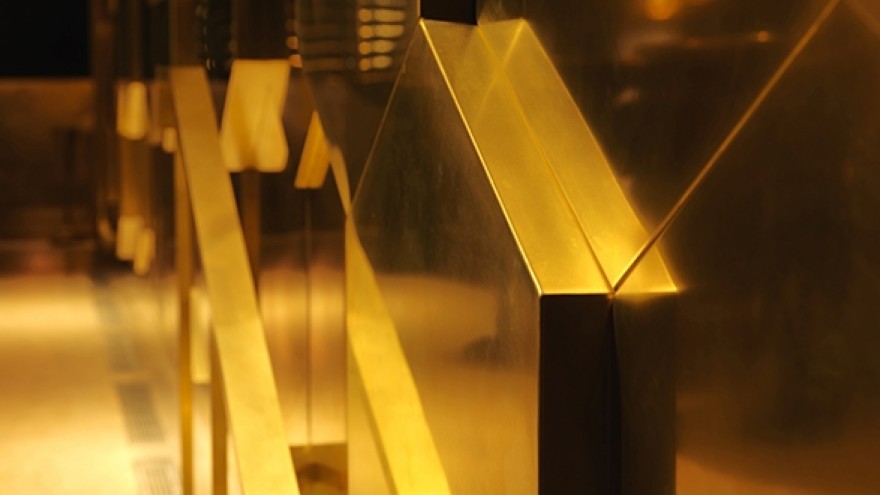 Eclectic Restaurant interior by Tom Dixon. 