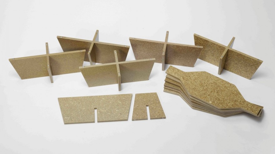 The Particle Boards from Agricultural Waste by Charles Job. 