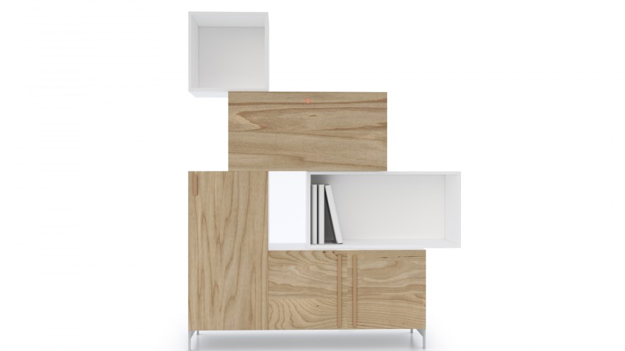 Tetris storage unit by Front. 