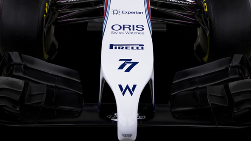 Williams Formula One branding by Hat-trick. 