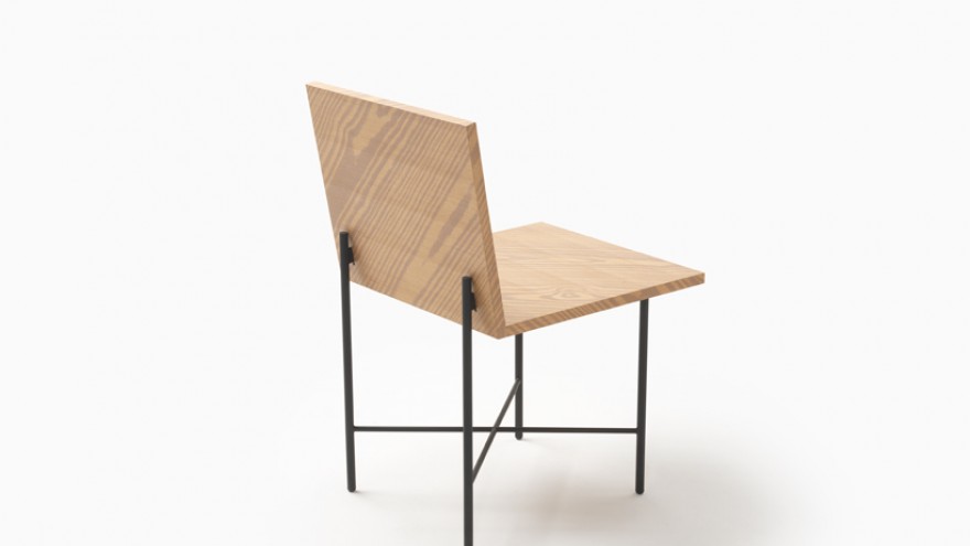 Print Chair by Nendo. 