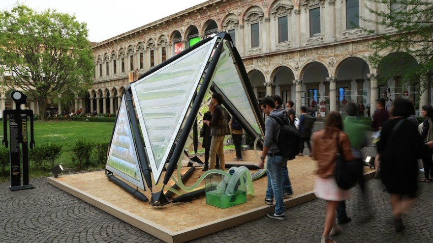 ALGAETECTURE by Carlo Ratti Associati. 