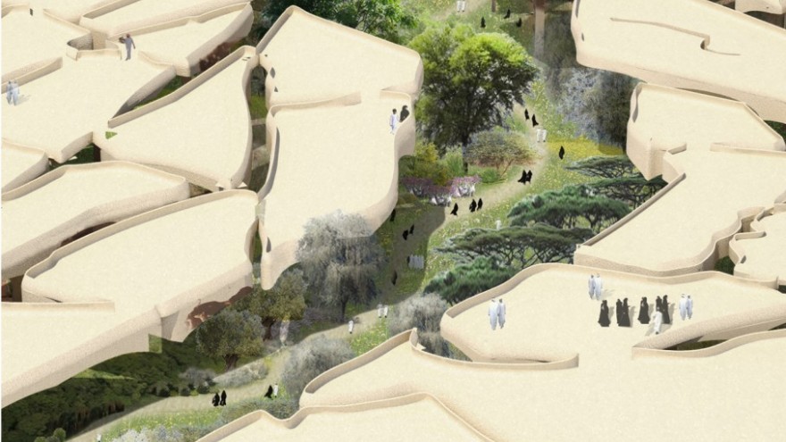 Al Fayah Park by Thomas Heatherwick. 