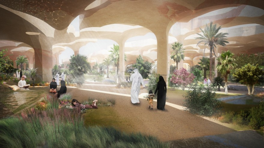 Al Fayah Park by Thomas Heatherwick. 