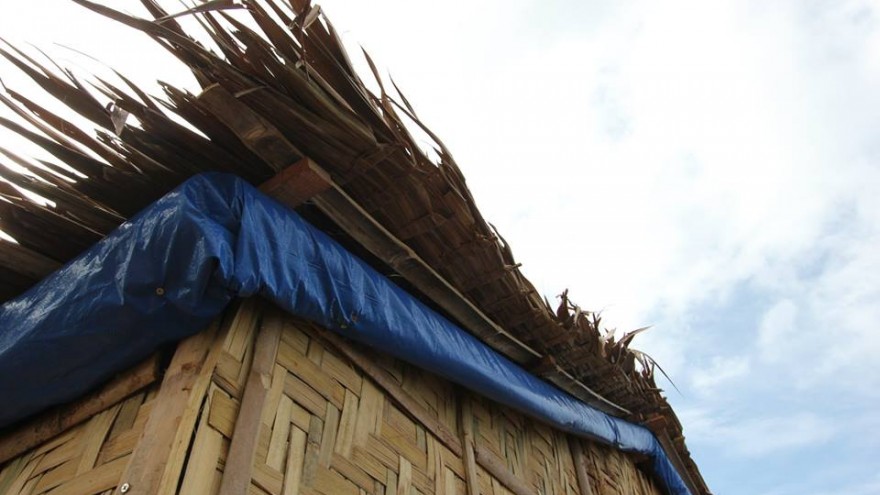 Paper log house by Shigeru Ban. 