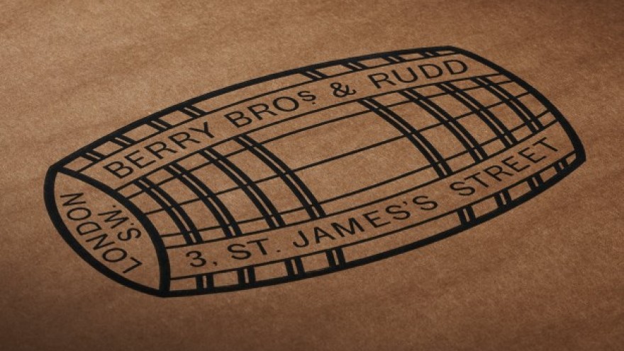 Berry Bros. & Rudd identity design by Harry Pearce. 