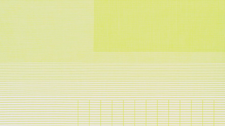 Grid pattern in yellow, by Scholten & Baijings. 