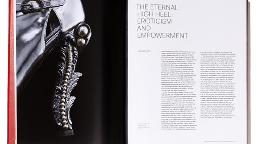 Killer Heels: The Art of the High-Heeled Shoe exhibition catalogue by Abbottt Miller. 