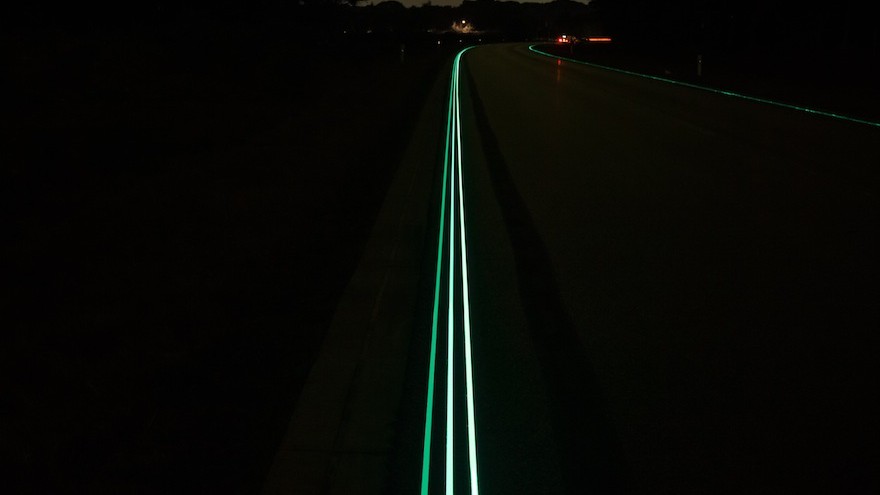 Smart Highway by Daan Roosegaarde. 