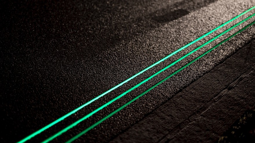 Smart Highway by Daan Roosegaarde. 