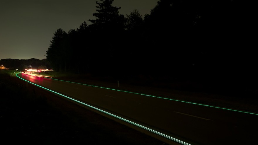 Smart Highway by Daan Roosegaarde. 