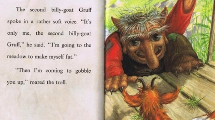 Ladybird’s "Three Billy Goats Gruff".