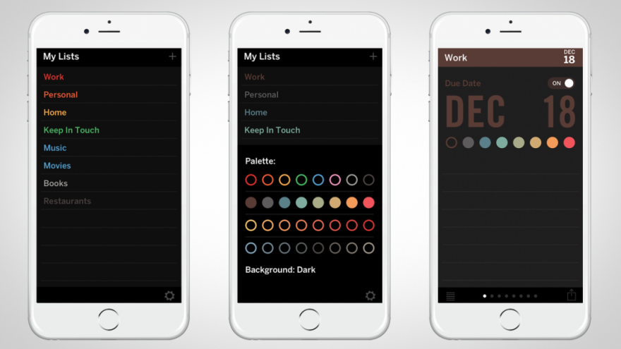 Organize app by Trollbäck + Company.