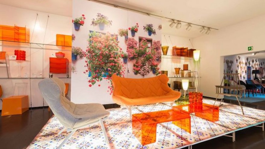 Kartell dedicated an exhibtion to their partnership with Patricia Urquiola named "Urquiolawelt!"