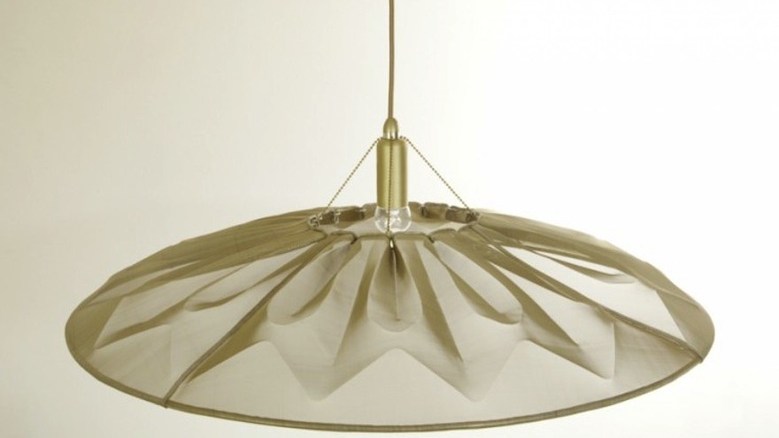 Ukhamba collection: Fan Lamp by Mema Designs. 