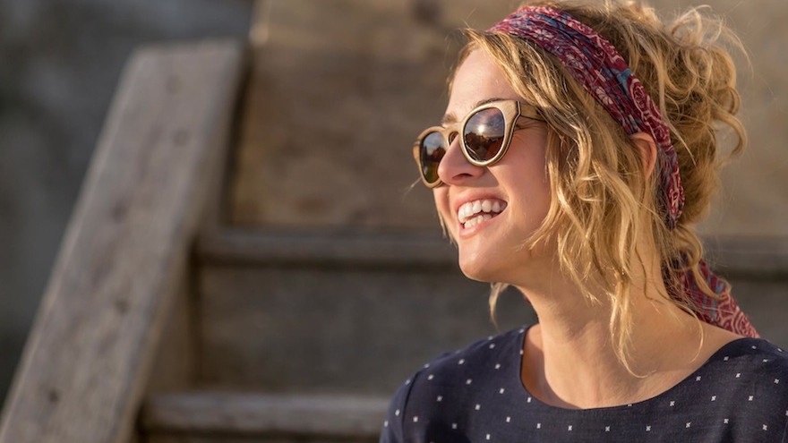 Ballo wooden eyewear is made locally from wood offcuts and recycled paper. 