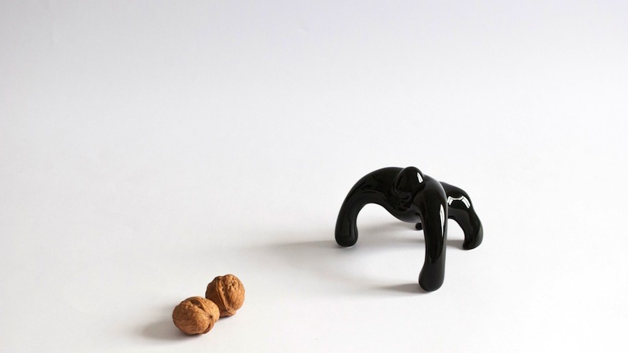 According to its creator NikyNaky, this ceramic Macaco paperweight just wants to be loved