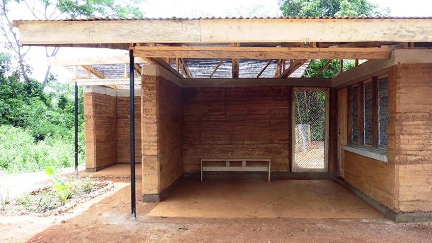 Anna Webster's Nkabom house is the happy union of plastic water sachets and vernacular architecture.