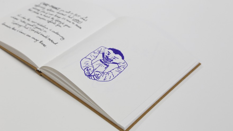 Cyrus Daruwala's book is completely handmade. 