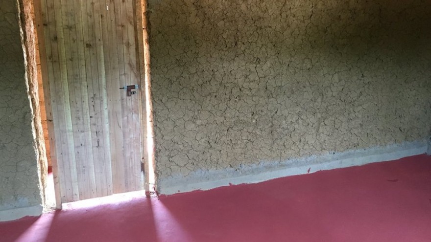 EarthEnable provides floors to Rwandans with dirt floors in their homes. 
