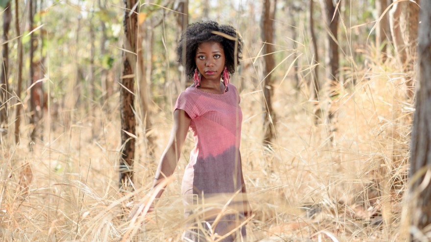 Tonlé’s designers create beautiful garments from waste materials.