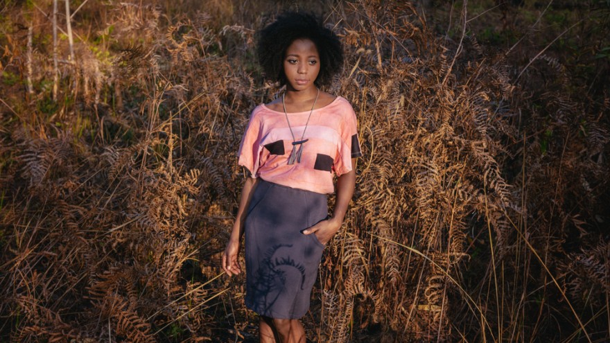 Tonlé’s designers create beautiful garments from waste materials.