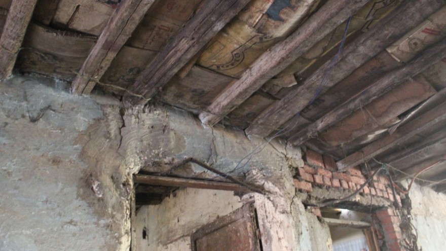 These conditions are typical of the slums in Cairo, Egypt. 