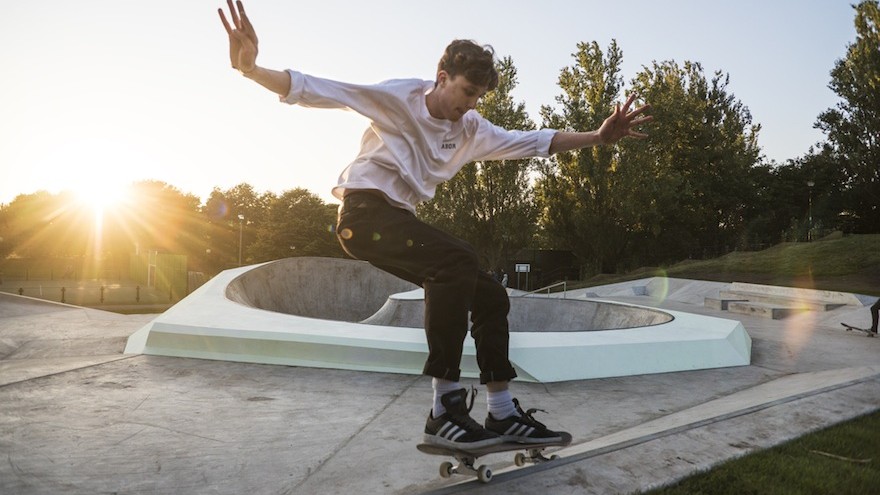 Koo Jeong A x Wheelscape Evertro, Everton Park, 2015. Photo: Thierry Bal