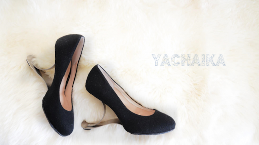 Yasuyuki Yamada has created a healthier alternative to conventional high-heeled shoes. 