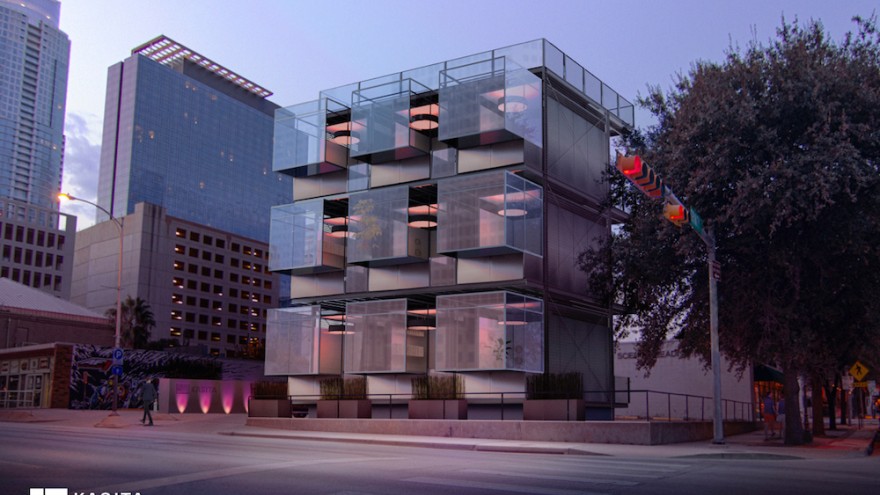 The Kasita is a smart home that moves when its owner does. 