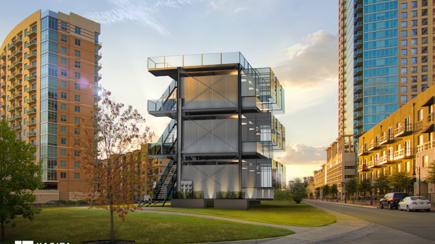 The Kasita is a smart home that moves when its owner does. 