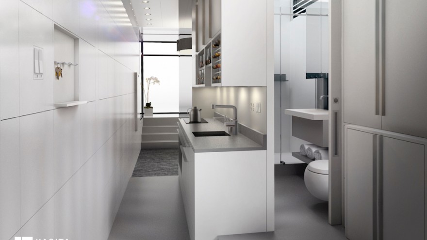 The Kasita is a smart home that moves when its owner does. 