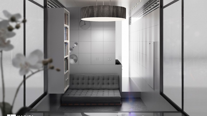 The Kasita is a smart home that moves when its owner does. 