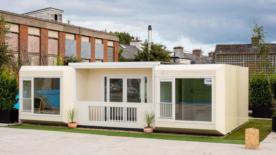Modular housing is the solution to homelessness in Dublin.